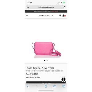 Kate Spade New York  ORCHARD STREET PENELOPE CROSSBODY